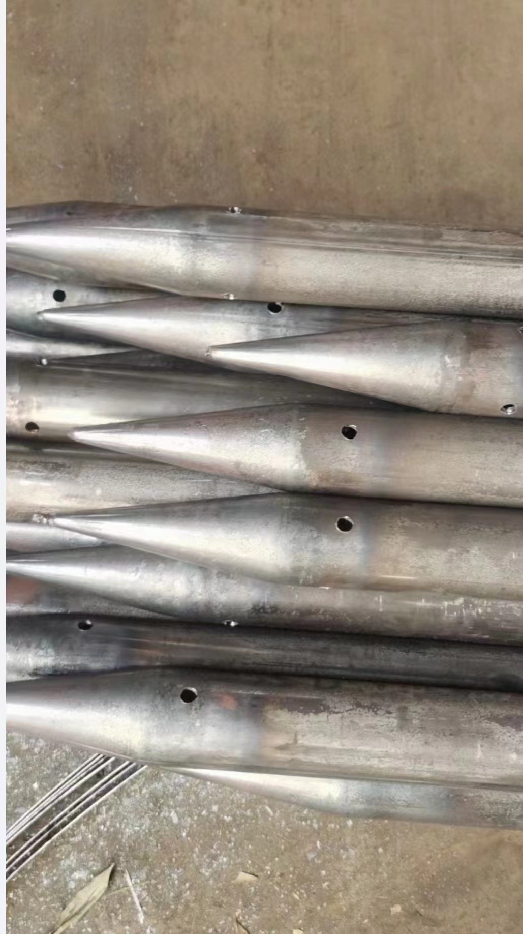 河南钢花管孔洞处理